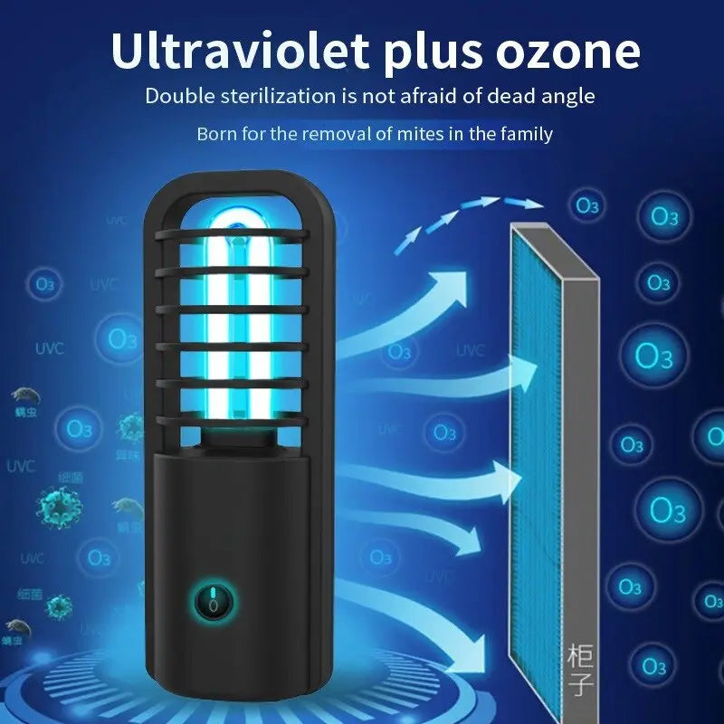 Lampe de désinfection portable à LED UV rechargeable  Decor Harmony