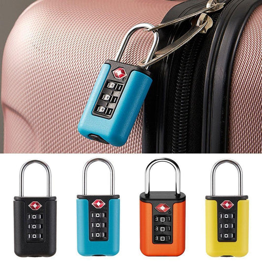 3-digit TSA combination lock for suitcase