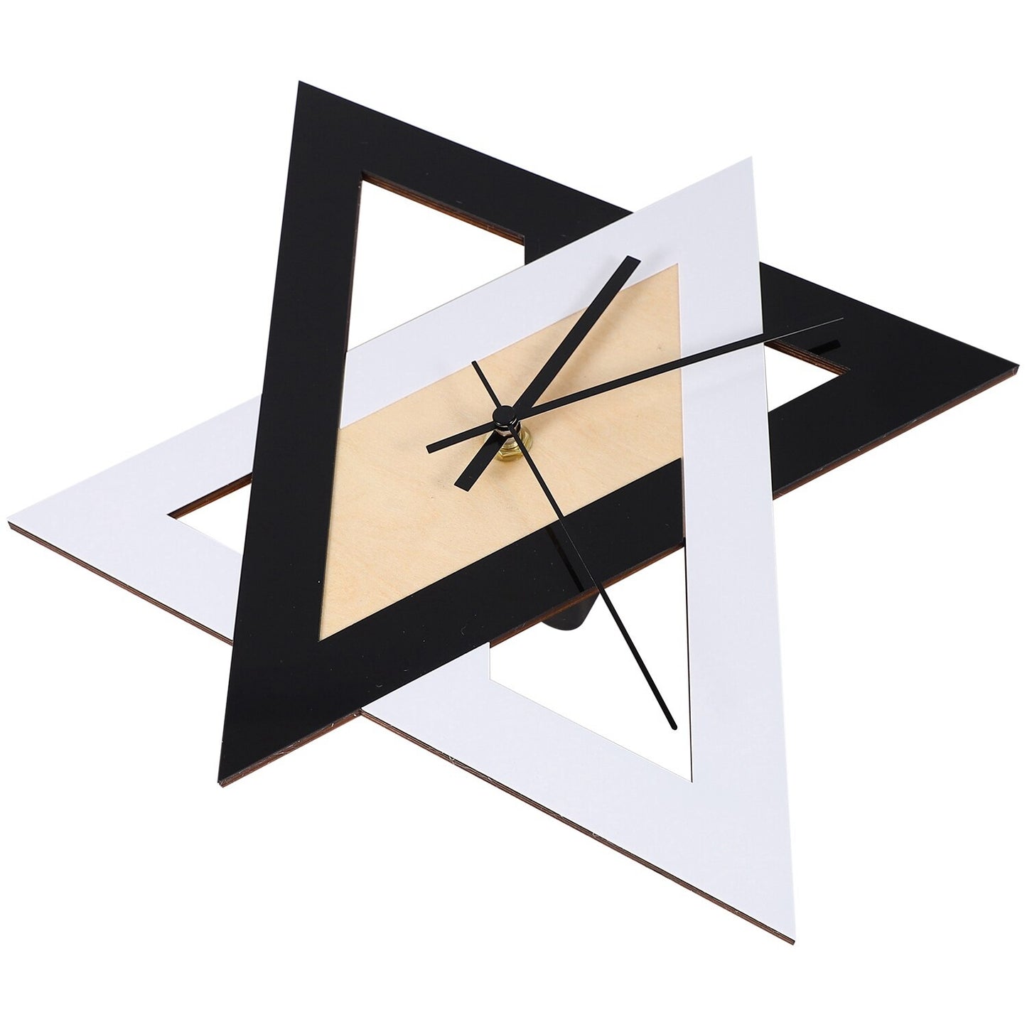 Horloge murale de style triangle géométrique minimaliste  Decor Harmony
