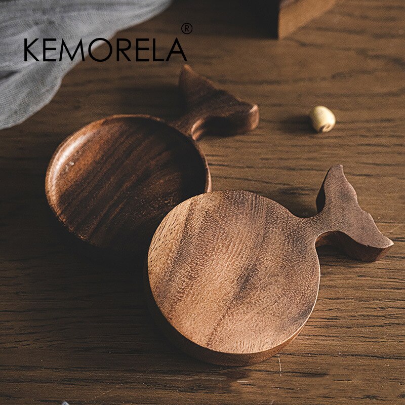 Plateau design en bois d'acacia - KEMORELA  Decor Harmony