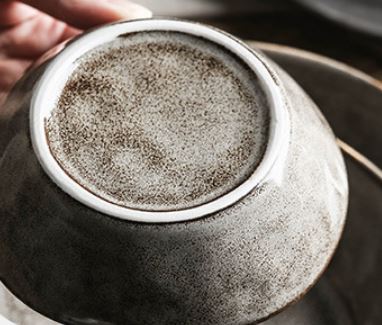 Profitez du style japonais rustique de la porcelaine grise  Decor Harmony